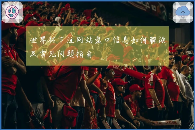 世界杯下注网站盘口信息如何解读及常见问题指南